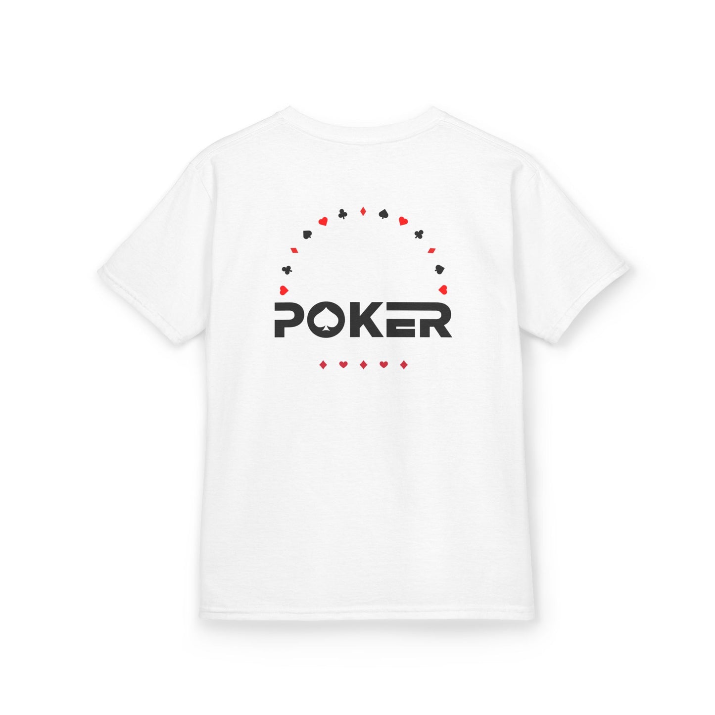 Kids Poker Tee - Fun for Game Nights, Birthdays, Family Gatherings, Gifts for Young Players, Casual Wear