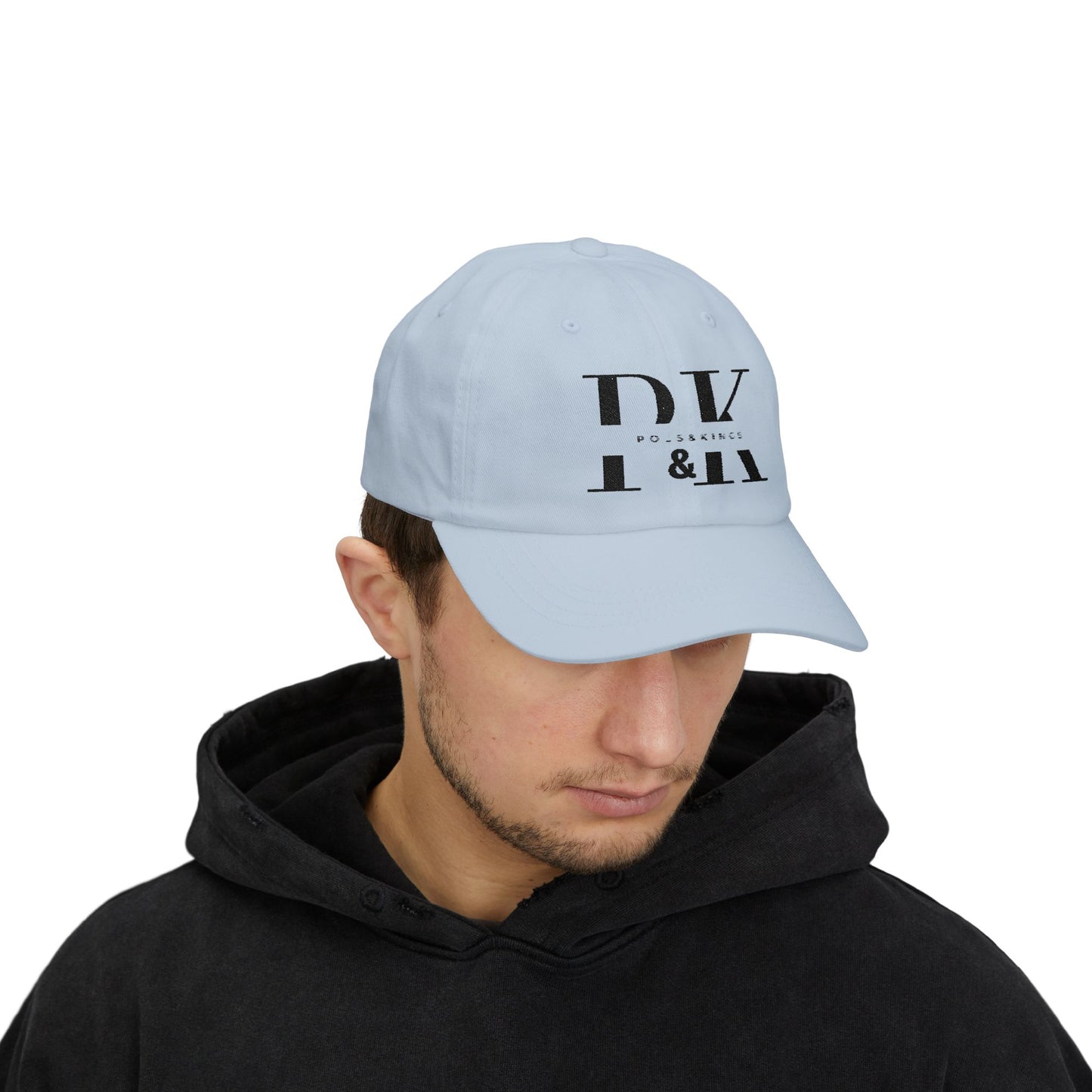 Classic Blue Dad Cap with Logo | Stylish and Casual Headwear for Everyday Use