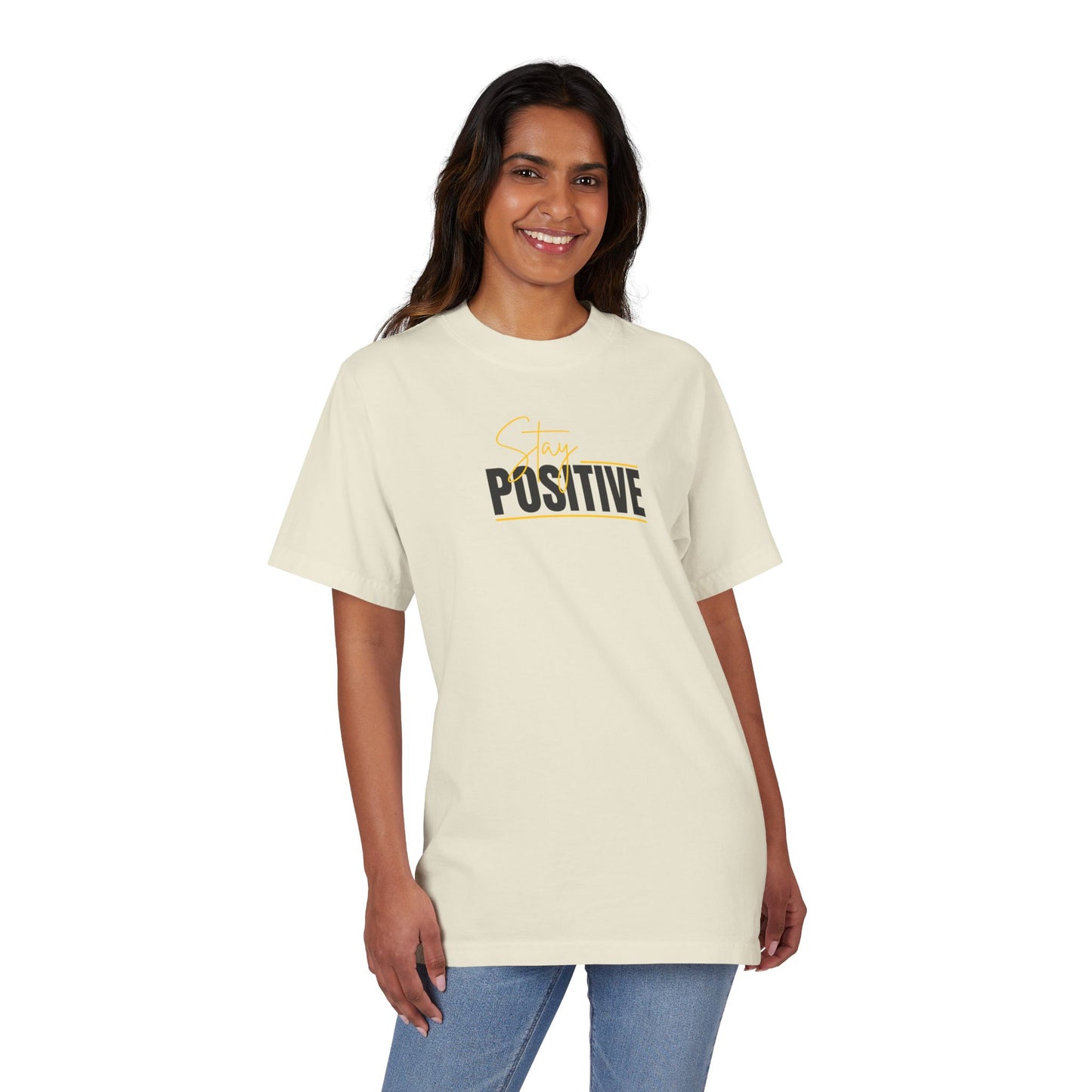 Stay Positive & Don't Quit Unisex T-Shirt - Motivational Graphic Tee for Everyday Inspiration