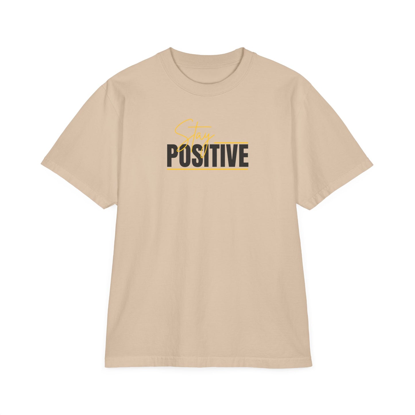 Stay Positive & Don't Quit Unisex T-Shirt - Motivational Graphic Tee for Everyday Inspiration
