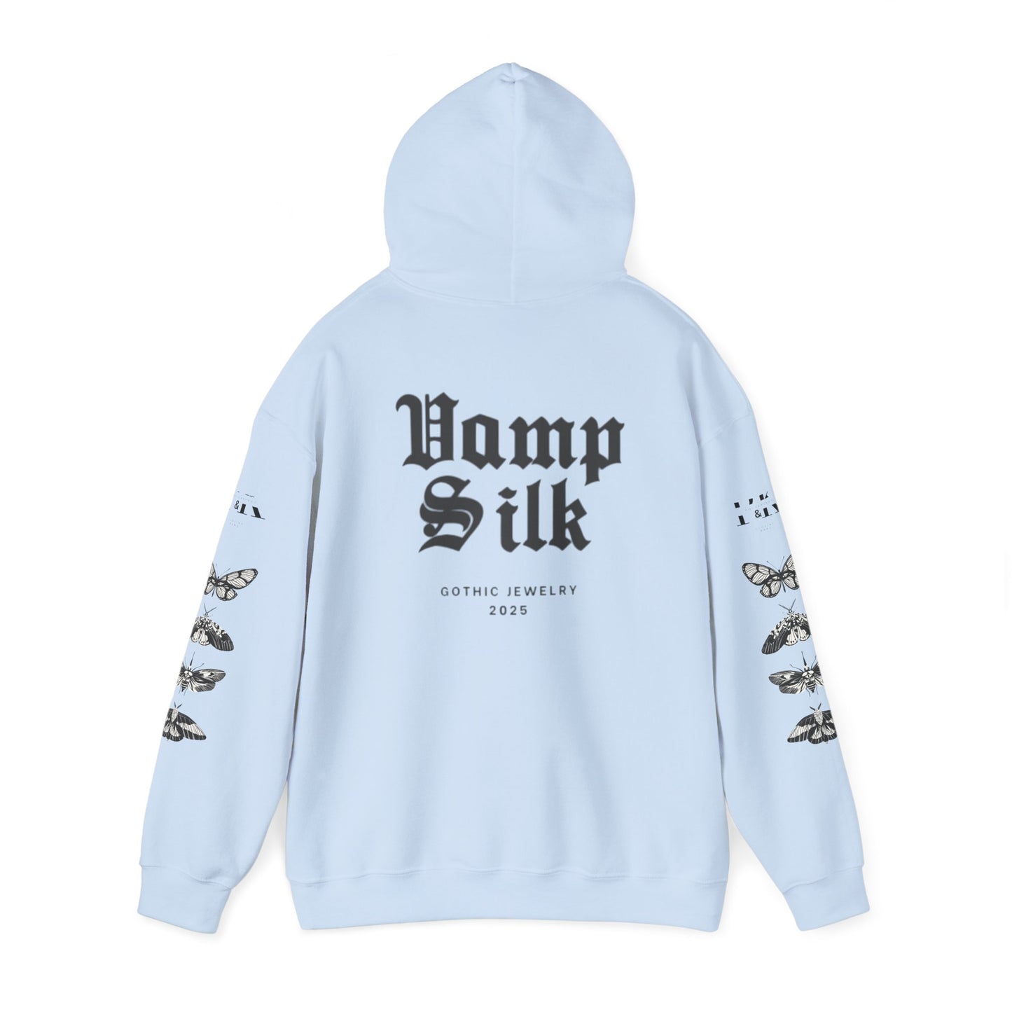 Gothic Butterfly Hooded Sweatshirt - Unisex Heavy Blend™
