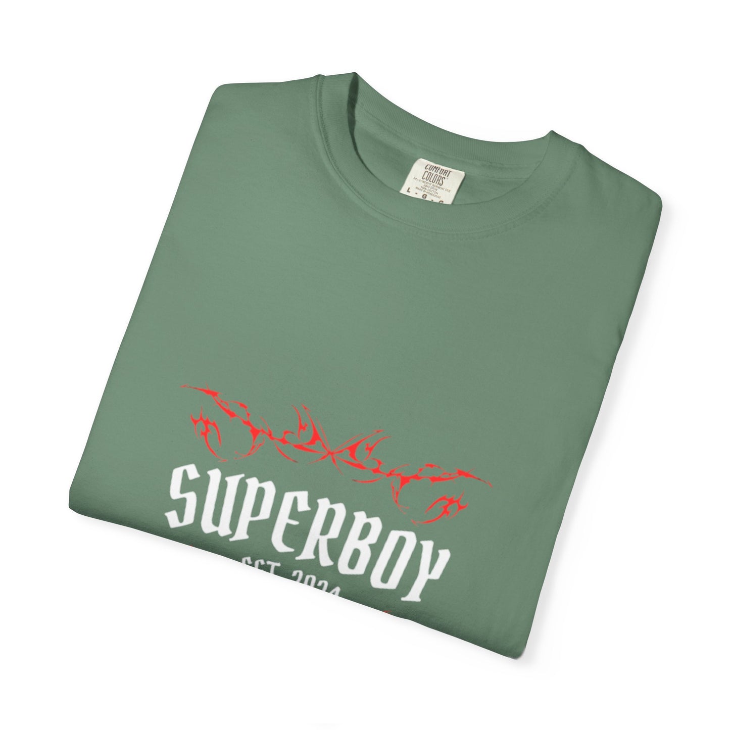 Superboy Moon Synergy Unisex Garment-Dyed T-Shirt - Esoteric Style