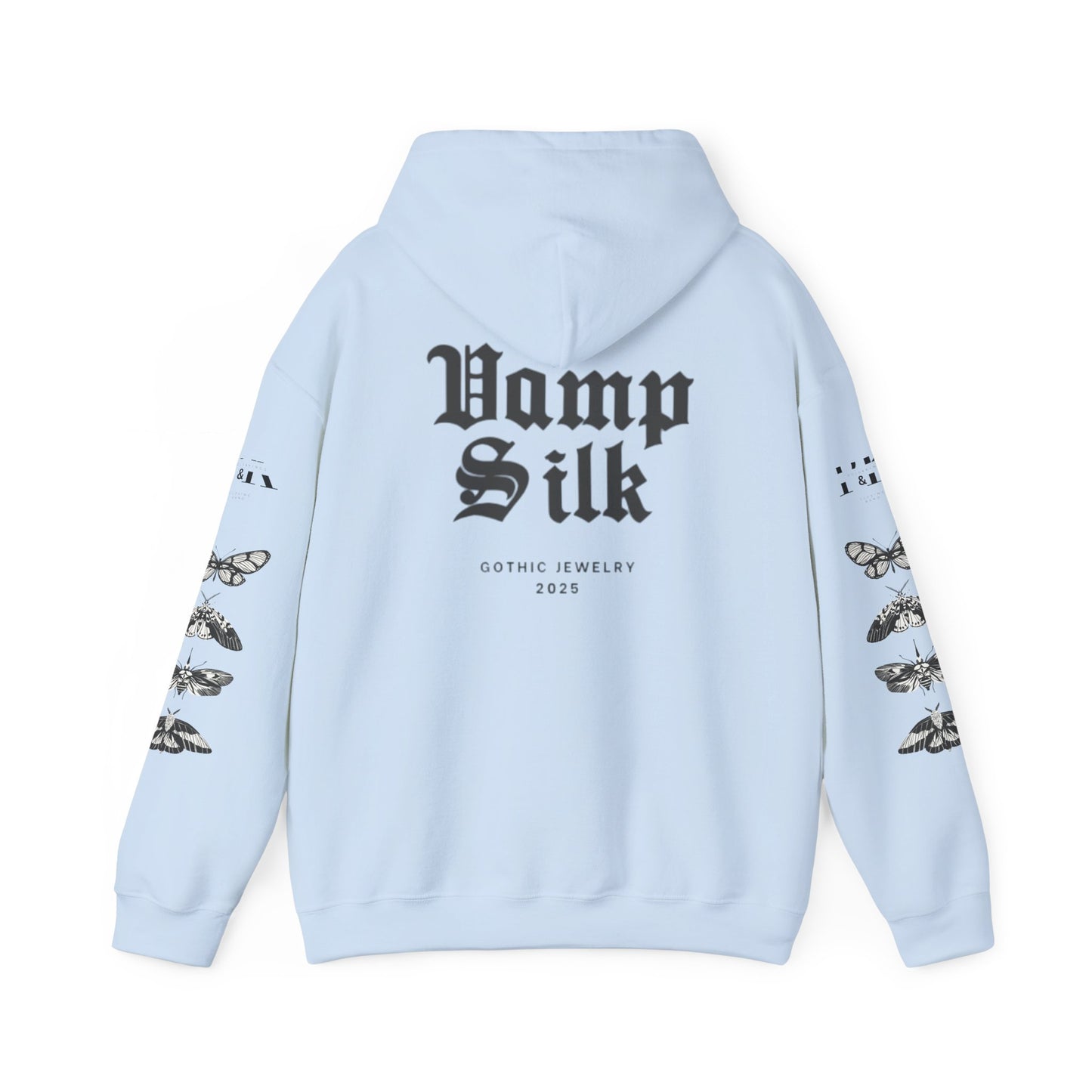Gothic Butterfly Hooded Sweatshirt - Unisex Heavy Blend™