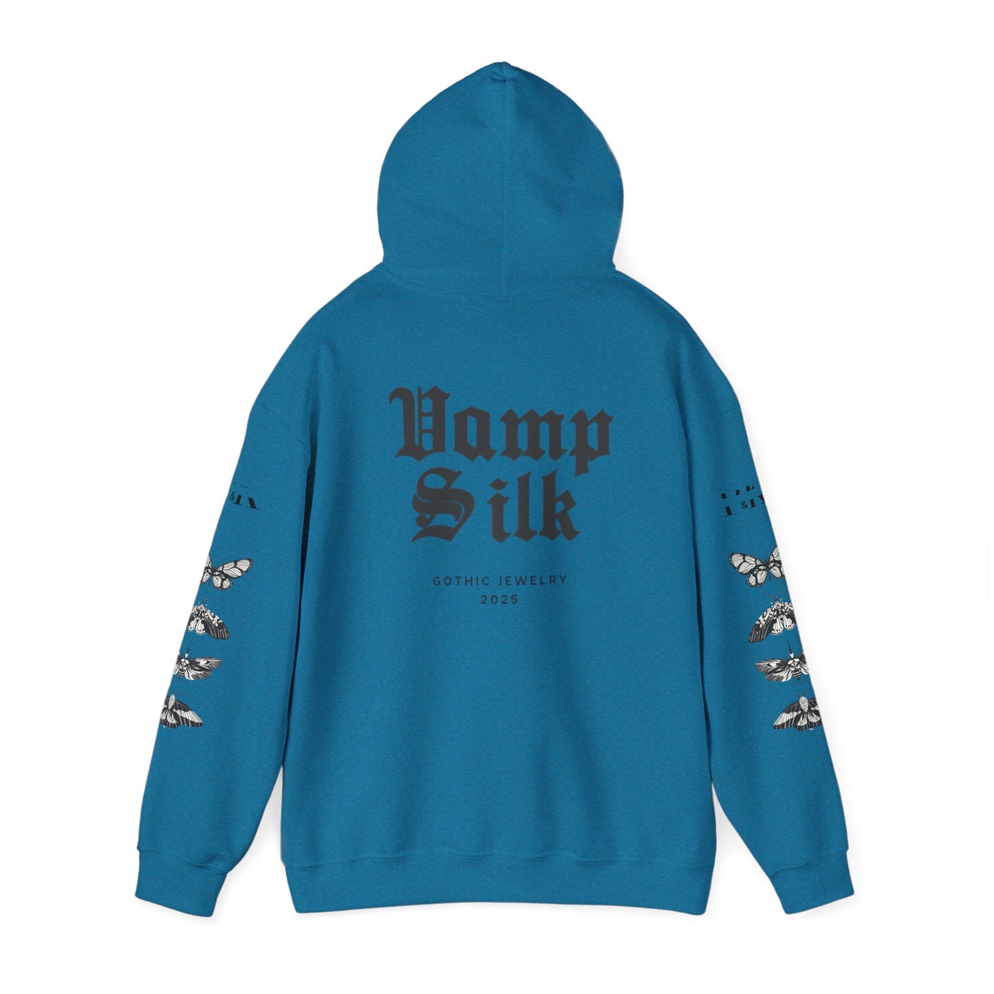 Gothic Butterfly Hooded Sweatshirt - Unisex Heavy Blend™