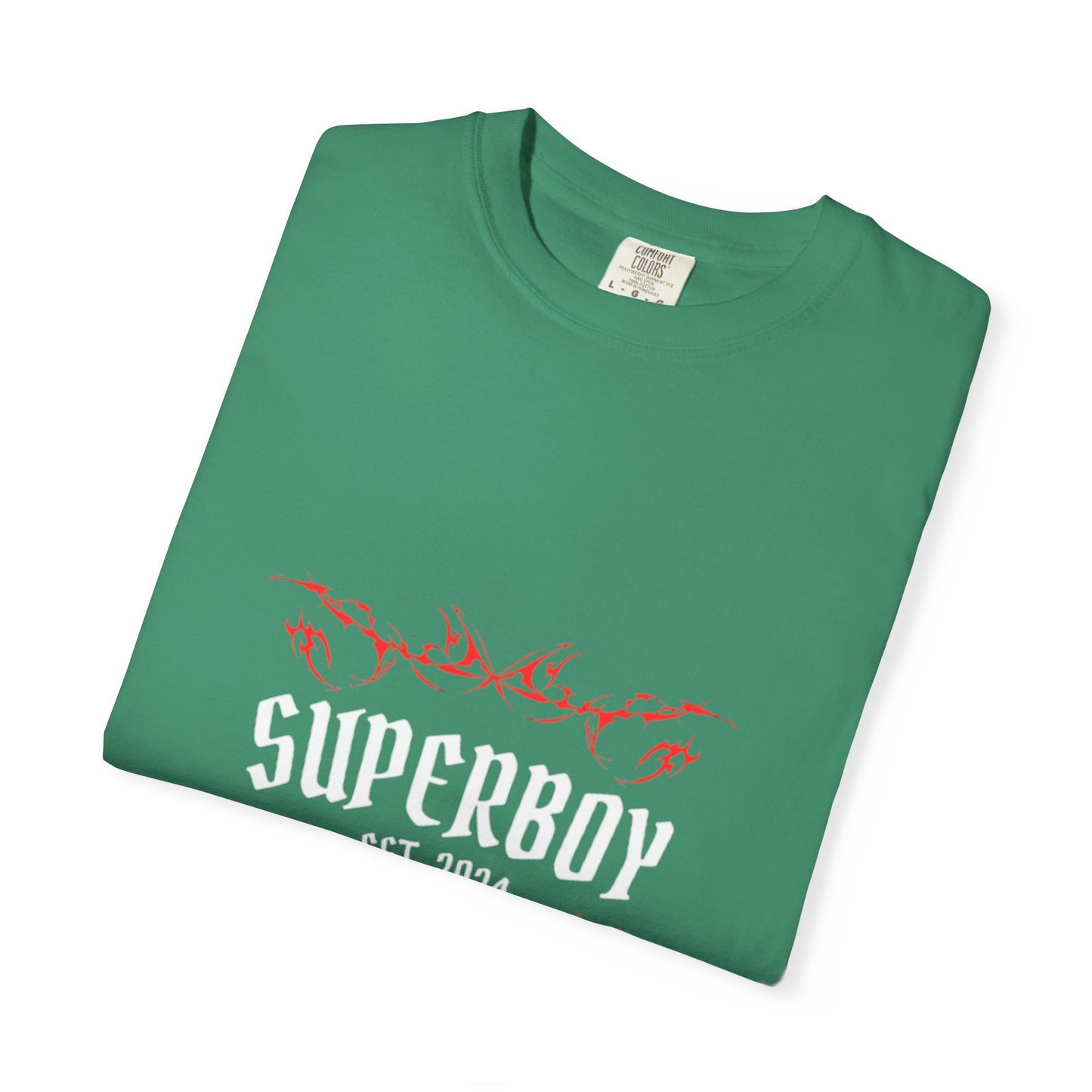 Superboy Moon Synergy Unisex Garment-Dyed T-Shirt - Esoteric Style