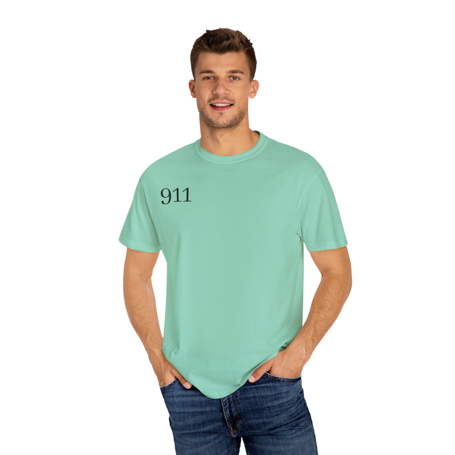 Unisex Garment-Dyed T-shirt - 911 Need Money For Racing Car Design