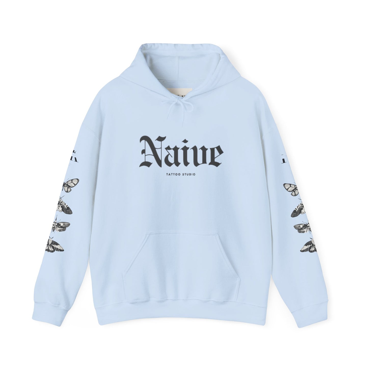 Gothic Butterfly Hooded Sweatshirt - Unisex Heavy Blend™