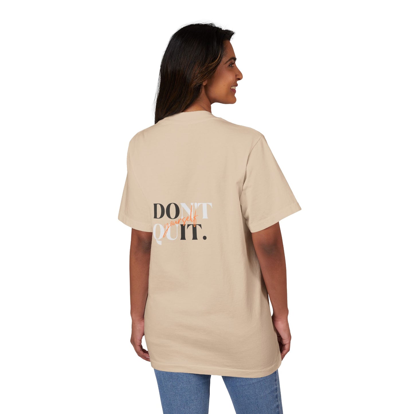 Stay Positive & Don't Quit Unisex T-Shirt - Motivational Graphic Tee for Everyday Inspiration