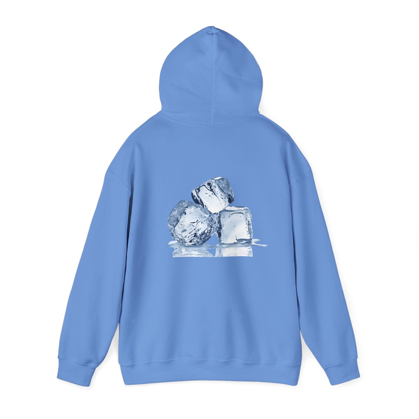 Cozy Blue Unisex Hoodie with Cloud Design