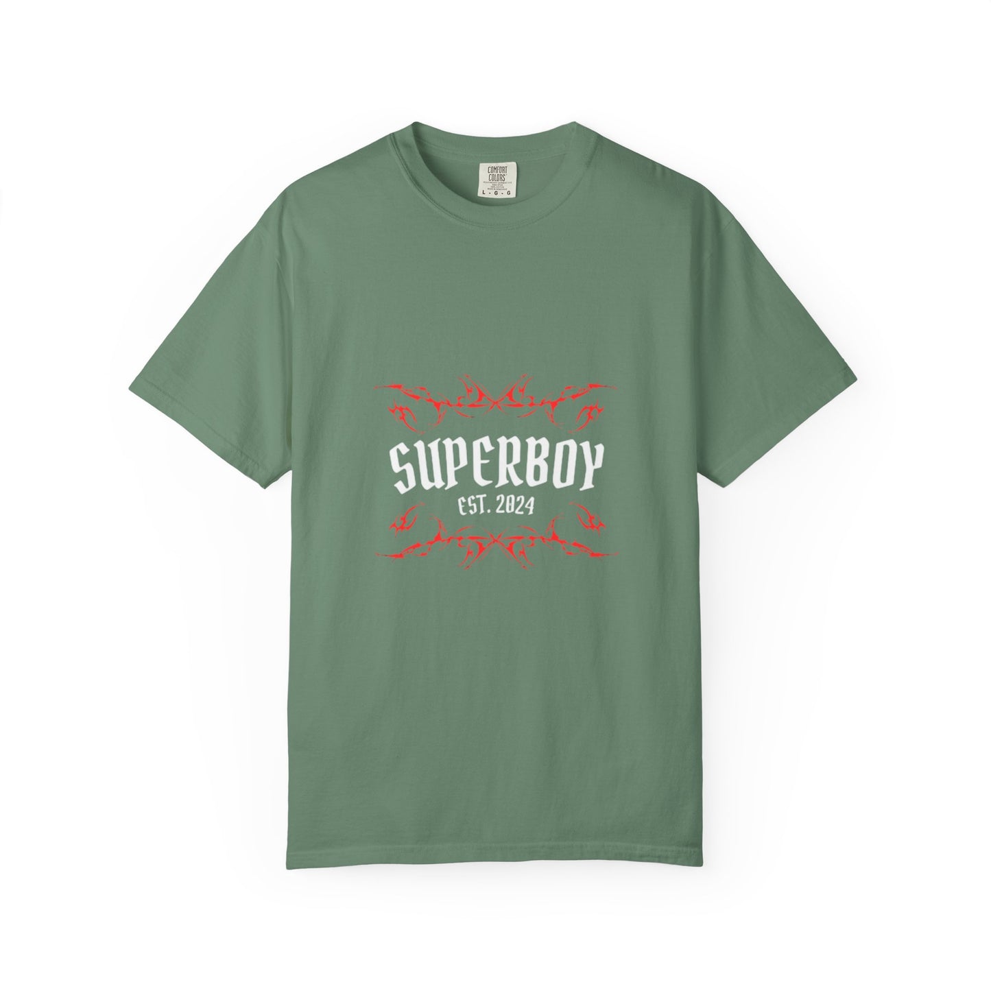 Superboy Moon Synergy Unisex Garment-Dyed T-Shirt - Esoteric Style