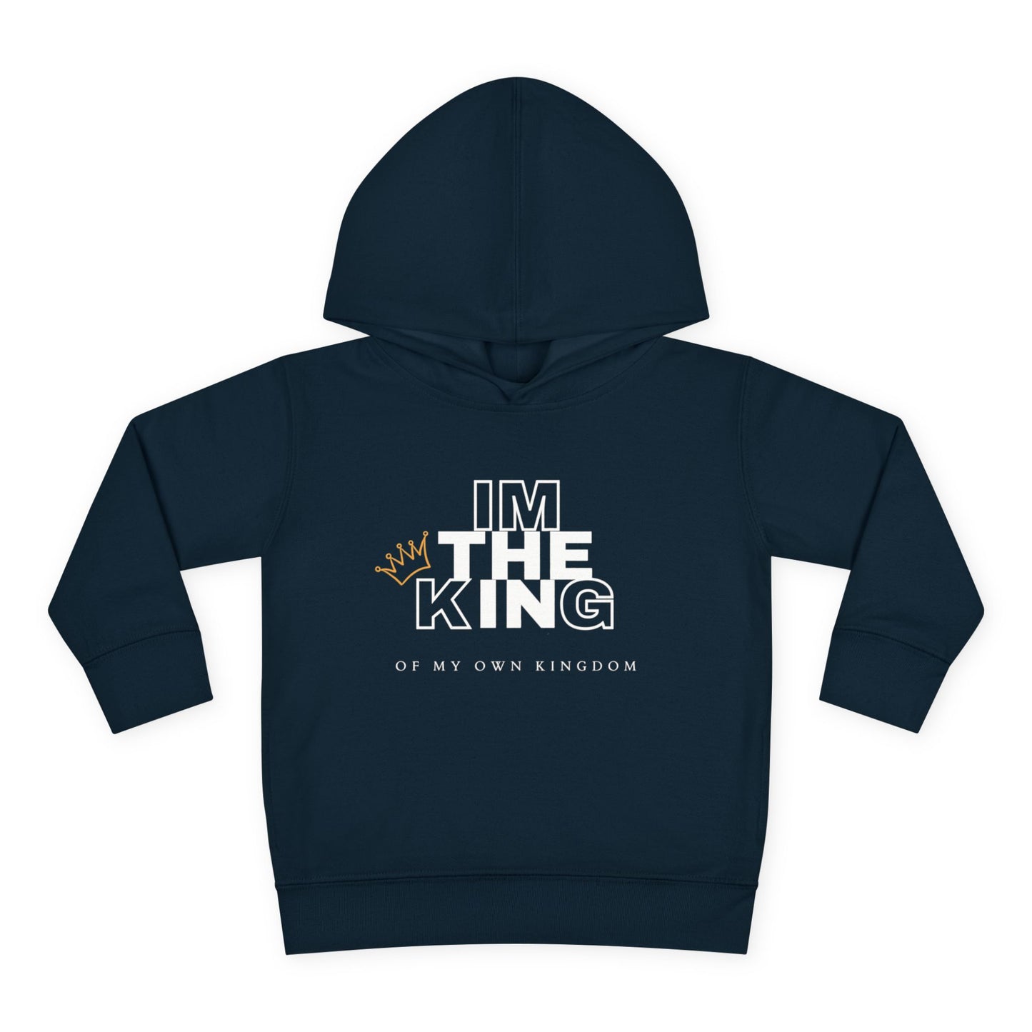 Toddler Fleece Hoodie - "I'M THE KING" & "SWEET LITTLE PRINCE" - Perfect for Birthday, Baby Showers, Playdates, Cozy Nights, Holiday Gifts