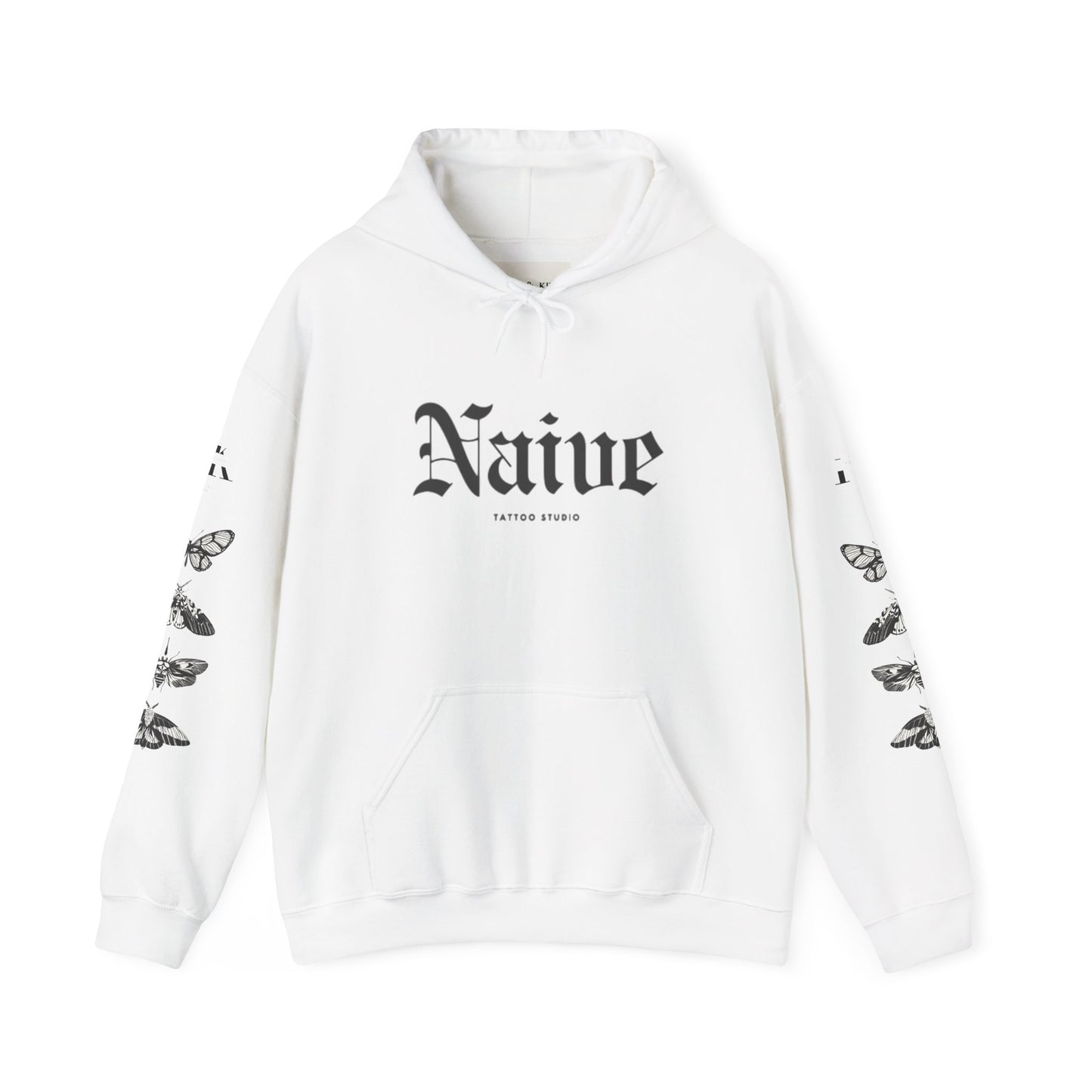 Gothic Butterfly Hooded Sweatshirt - Unisex Heavy Blend™