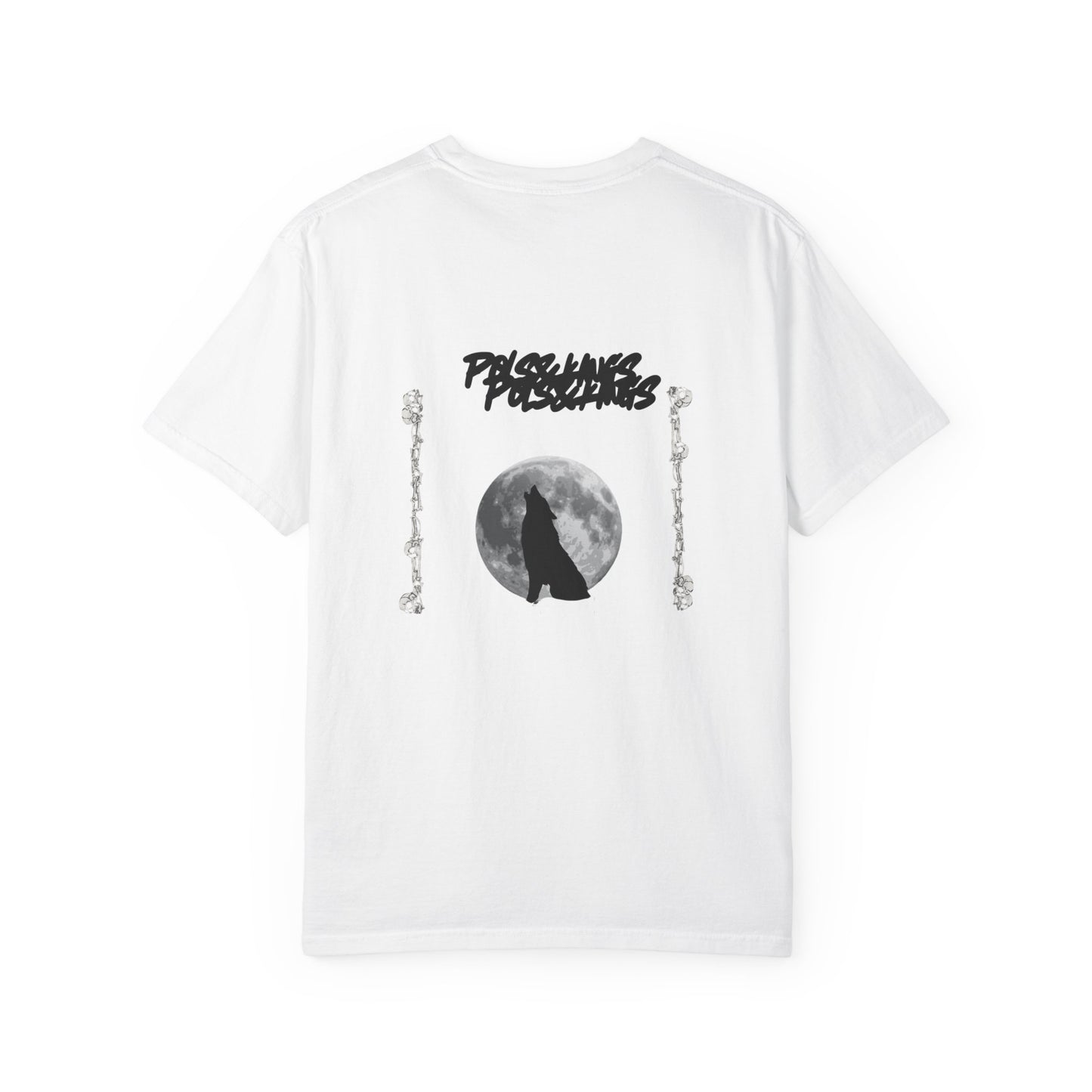 Moonlit Wolf Graphic T-Shirt - Chill Vibe Apparel, Casual Wear, Gift for Nature Lovers, Unisex Style, Trendy Summer Tee