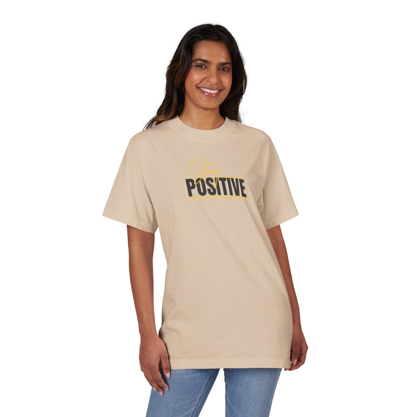 Stay Positive & Don't Quit Unisex T-Shirt - Motivational Graphic Tee for Everyday Inspiration