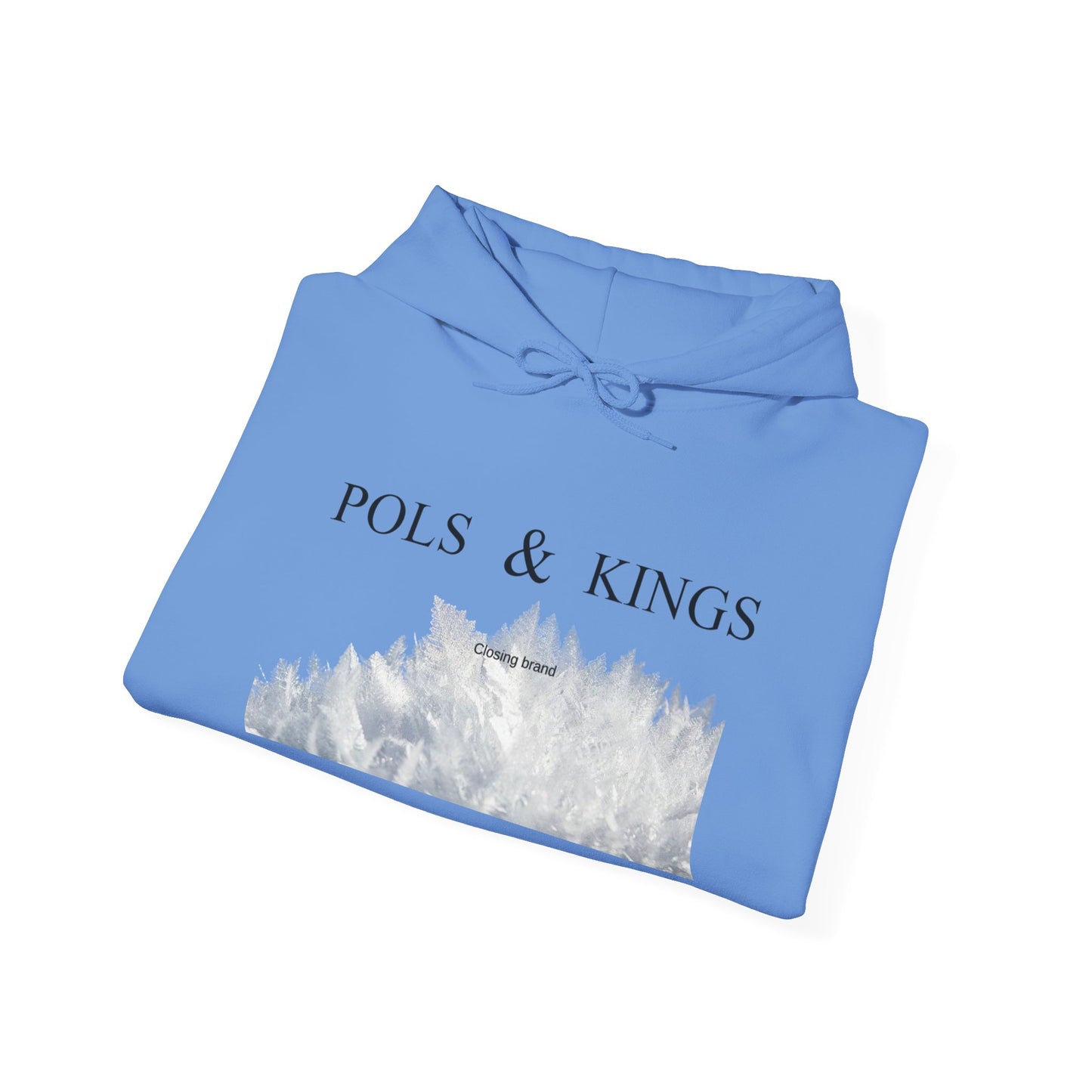 Cozy Blue Unisex Hoodie with Cloud Design