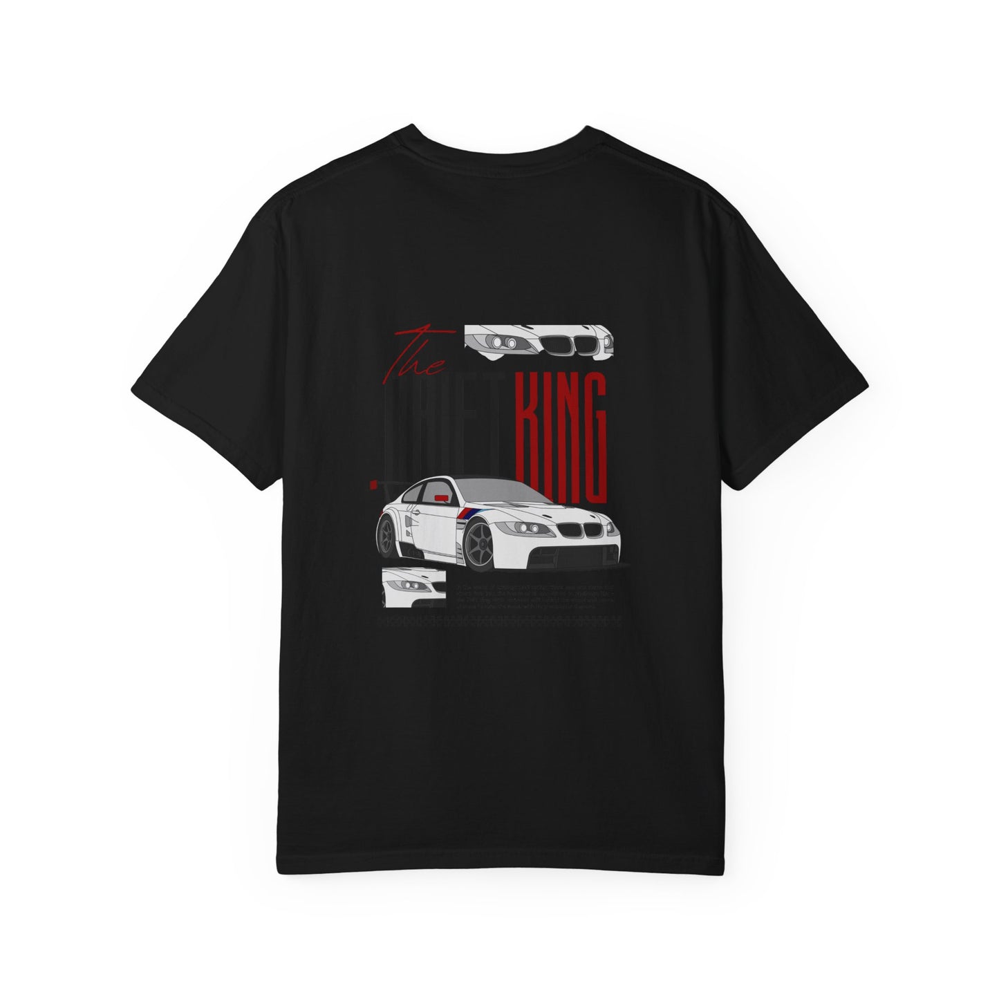Vintage Drift King Unisex T-Shirt - Graphic Car & Moth Design