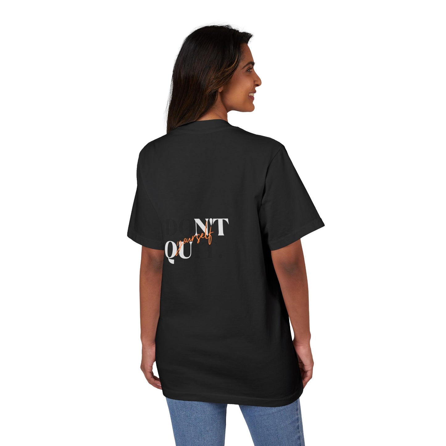 Stay Positive & Don't Quit Unisex T-Shirt - Motivational Graphic Tee for Everyday Inspiration