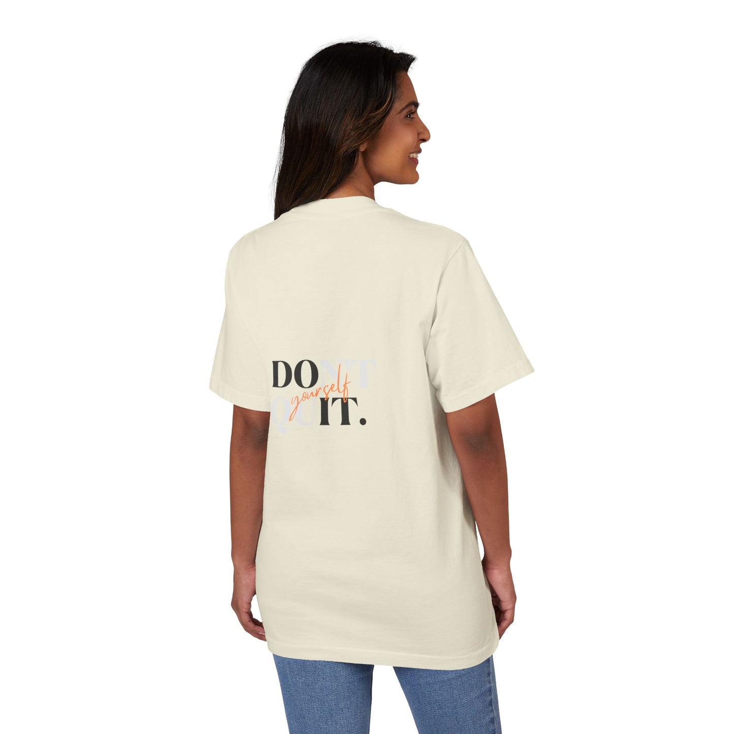Stay Positive & Don't Quit Unisex T-Shirt - Motivational Graphic Tee for Everyday Inspiration