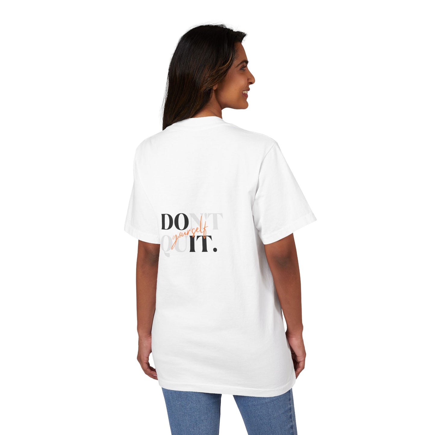 Stay Positive & Don't Quit Unisex T-Shirt - Motivational Graphic Tee for Everyday Inspiration